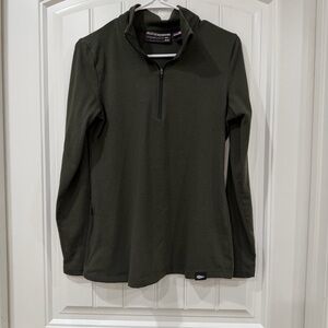EUC Goruck Olive Green Quarter Zip Pullover